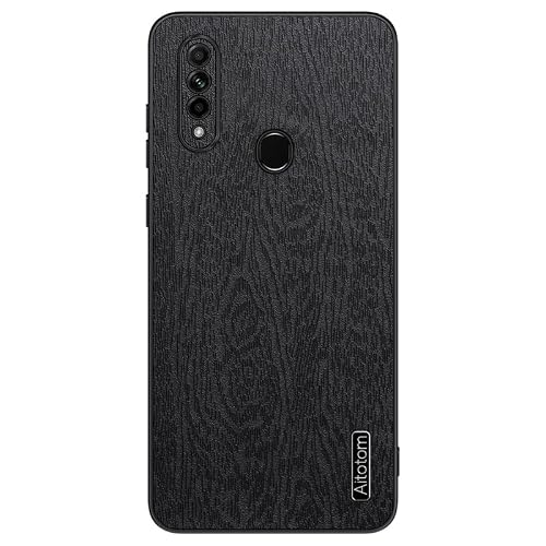 Jiajihua Case Compatible with Samsung Galaxy A60,Compatible with Samsung Galaxy A60 SM-A606F 2 in 1 Lens Protection Shockproof and Anti-Drop Cover Black