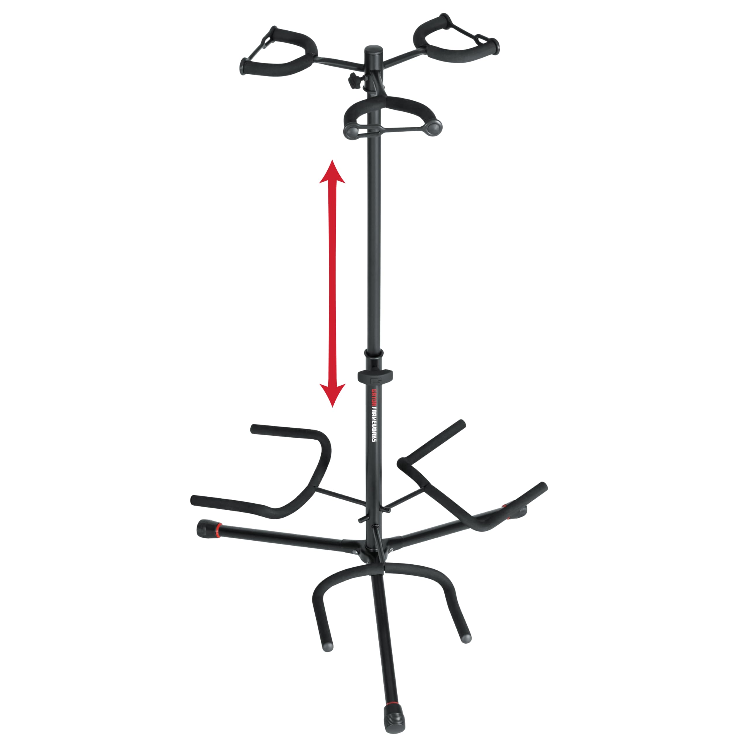 Amazon.com: Gator Frameworks Adjustable Triple Guitar Stand, Holds