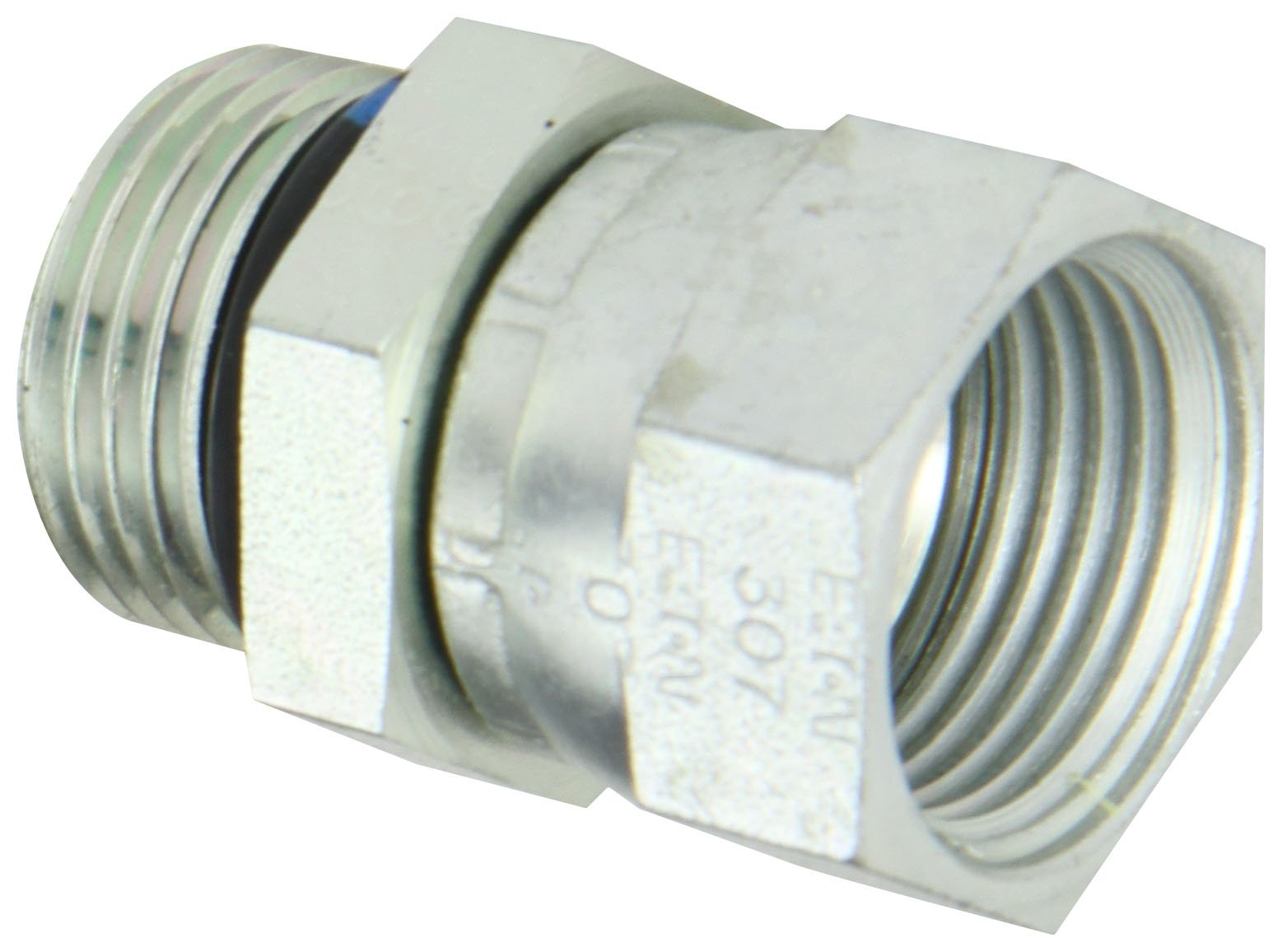 Eaton Aeroquip 2266-12-12S Steel Flared Tube Fitting, Adapter, 1-1/16