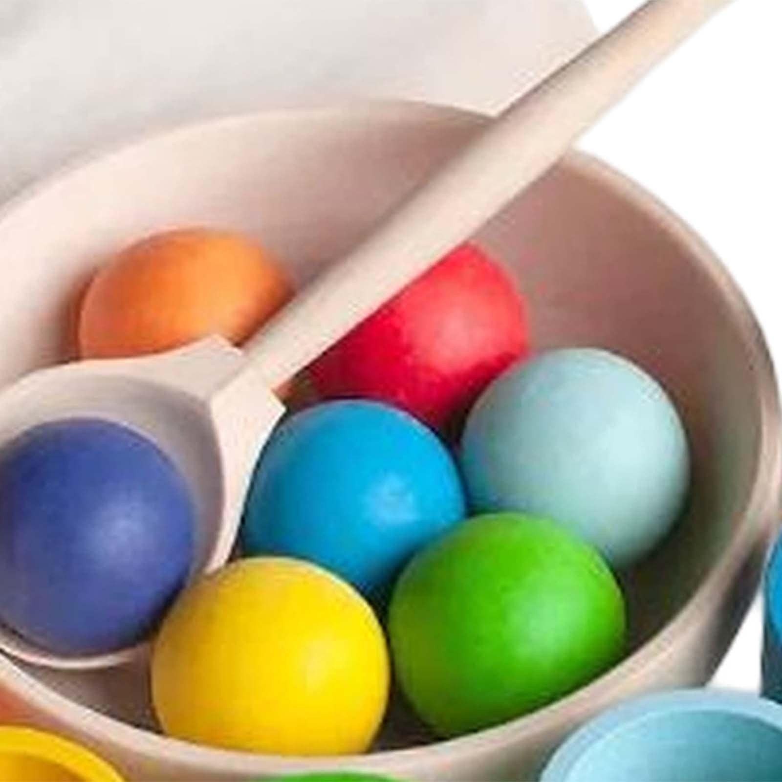 Palline in Bicchieri per Bambini Piccoli, Classificazione dei Colori, Giocattoli Sensoriali per La Scuola, Giocattoli per La, 7 Colori