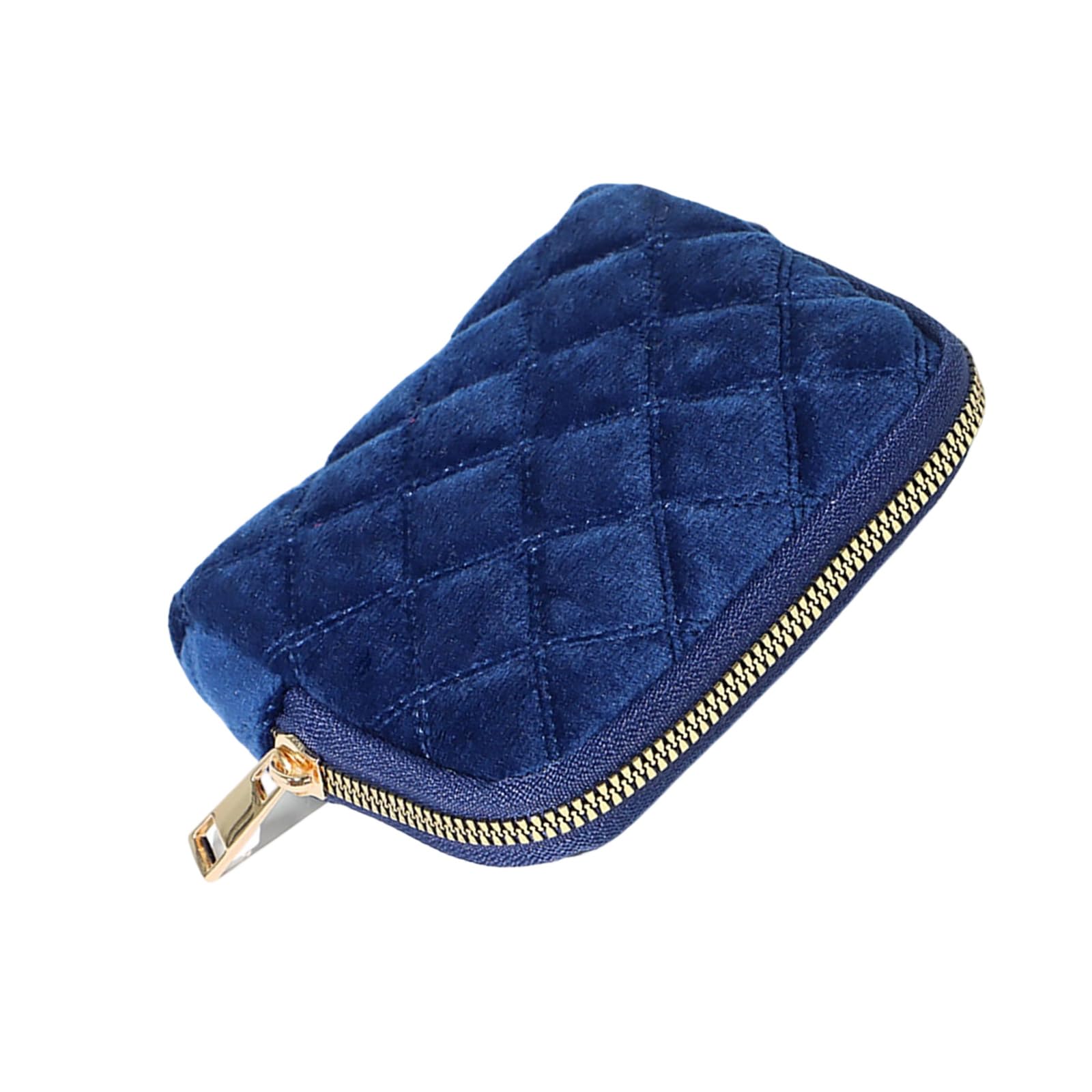 Obotsnoi Practical Jewelry Bag with Spacious Sections Container Cloth Texture Suitable for Traveling or Home Decorating Planner Bag