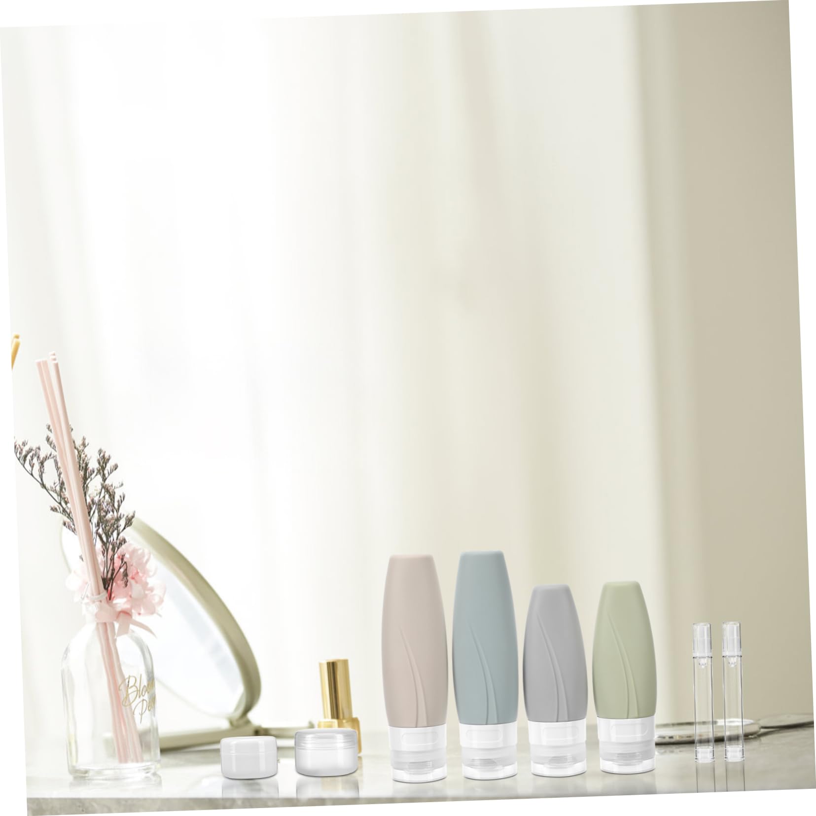 5 Set Di Flaconi Di Viaggio Ricaricabili Flaconi Di Shampoo Da Viaggio Kit Di Articoli Da Toeletta Flaconi Da Viaggio A Prova Di Perdite Balsamo Piccoli Comprimibili