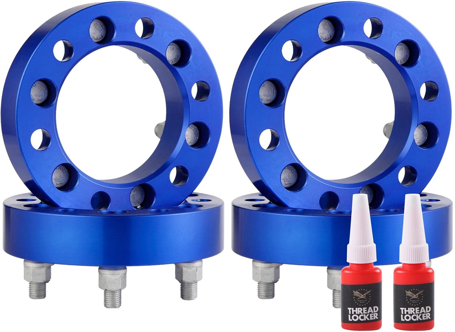 6x5.5 to 6x135 Forged Wheel adapters 1.5 inch with M14x1.5 Studs for Aftermarket Wheels with 6x135 PCD, Compatible with Chevy Silverado Tahoe Suburban Yukon Sierra