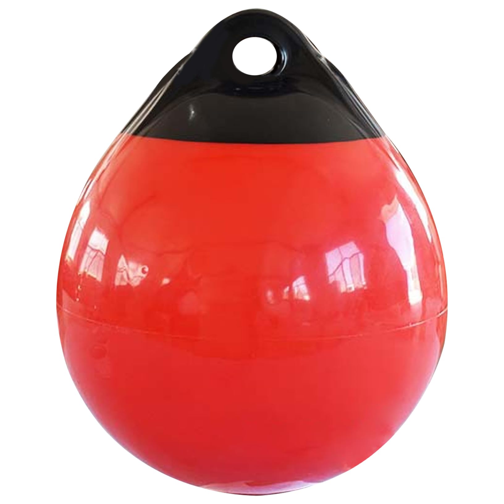Boya de Barco de Gran flotabilidad de 8kg, Flotador Inflable de boya de Amarre de PVC, defensas de Parachoques de Barco de 9, 8x11, 8 para atracar/anclar/marcar