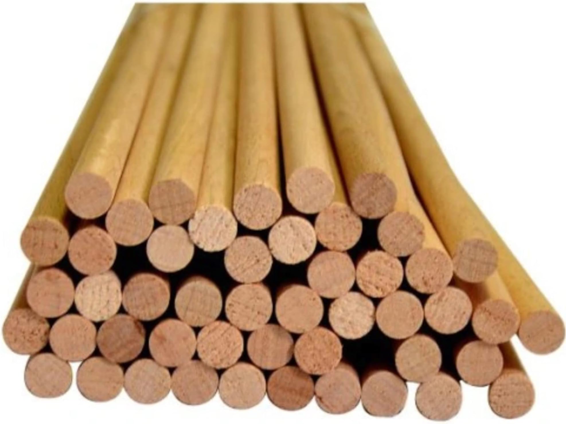 1 Metre Dowel Beech Wood Smooth Rod Pegs Craft Making DIY Hardwood