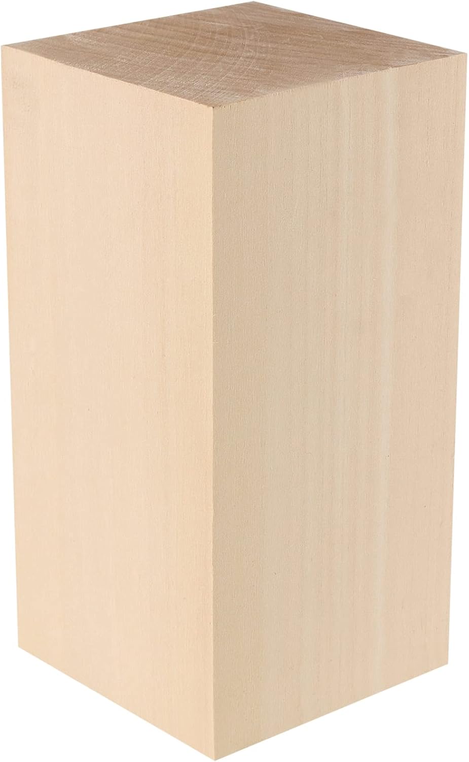 6 Pack Basswood Block, 6 x 3 x 3 Inch Basswood Carving Blocks, Large Unfinished Wooden Carving Block for Crafts Carving and Whittling
