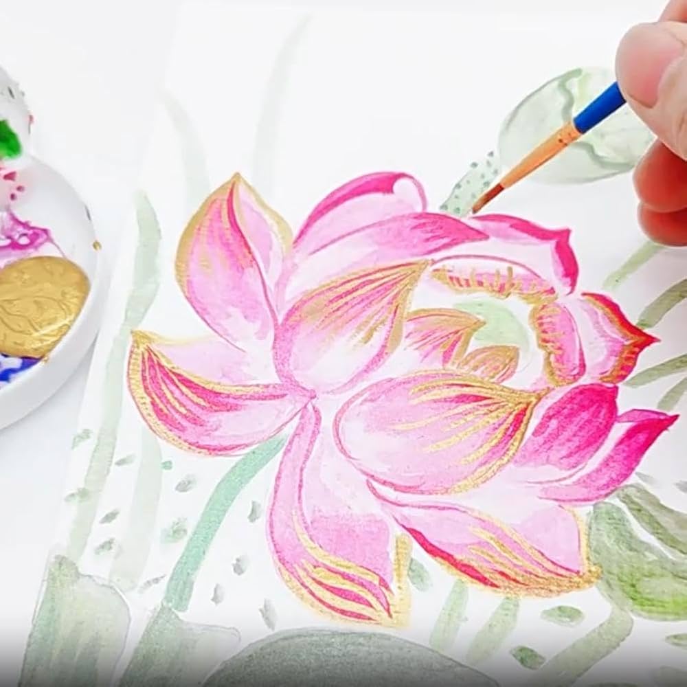 水彩絵の具 Amazon.co.jp: 呉竹(Kuretake) 絵の具セット 透明水彩セット