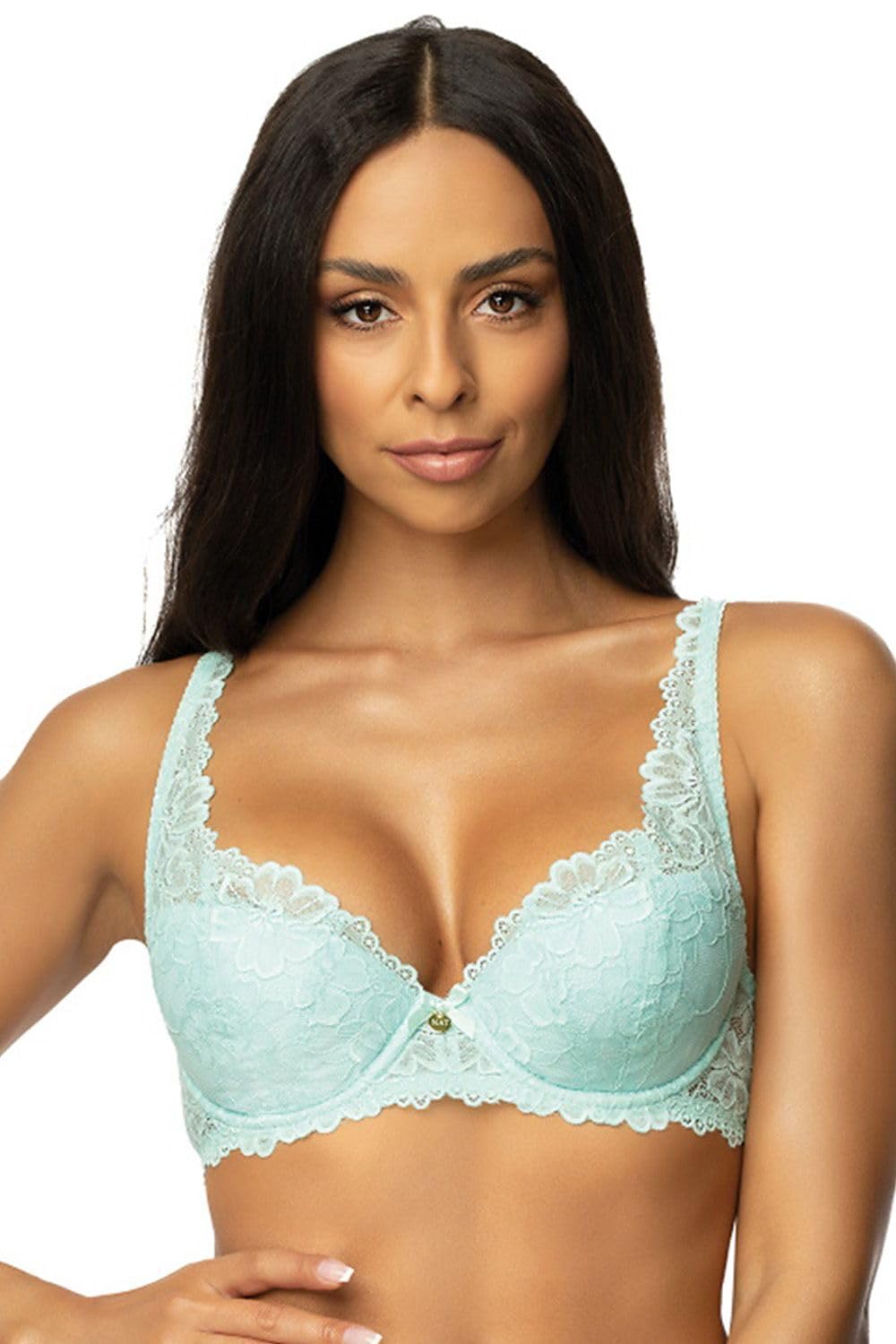 Floral Lace Padded Bra