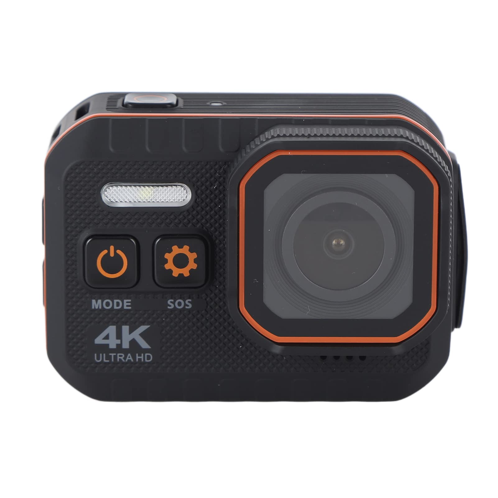 4K 60fps Action Camera Fotocamera Impermeabile Subacquea con Obiettivo Grandangolare 170° per Sport all'Aria Aperta