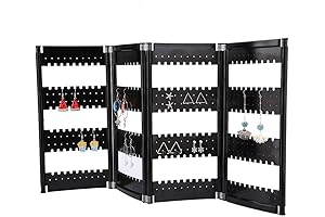 Foldable Earring Screen Stand Holder