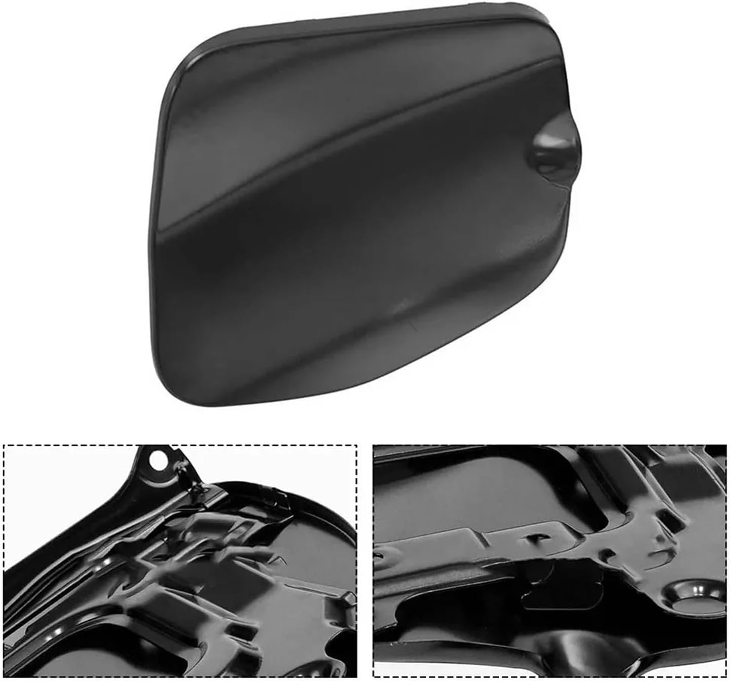 1個 ブラック プラスチック 燃料タンクキャップ 燃料フィラードア と