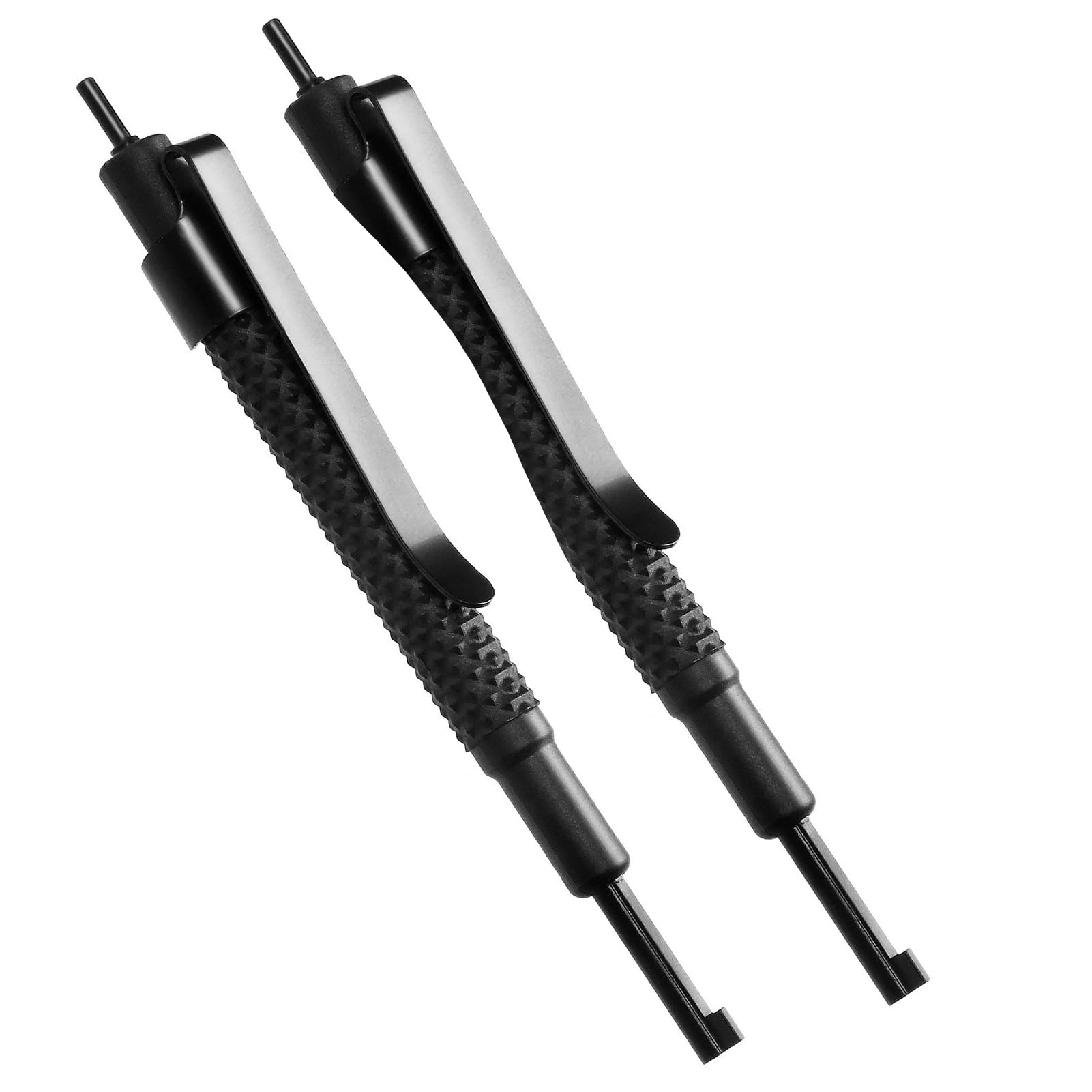 JOTOVO Pocket Handcuff Key Strong Polymer Finish, Universal Police Cuff Keys Clip for All Standard Series Hand Cuffs - 2PCS