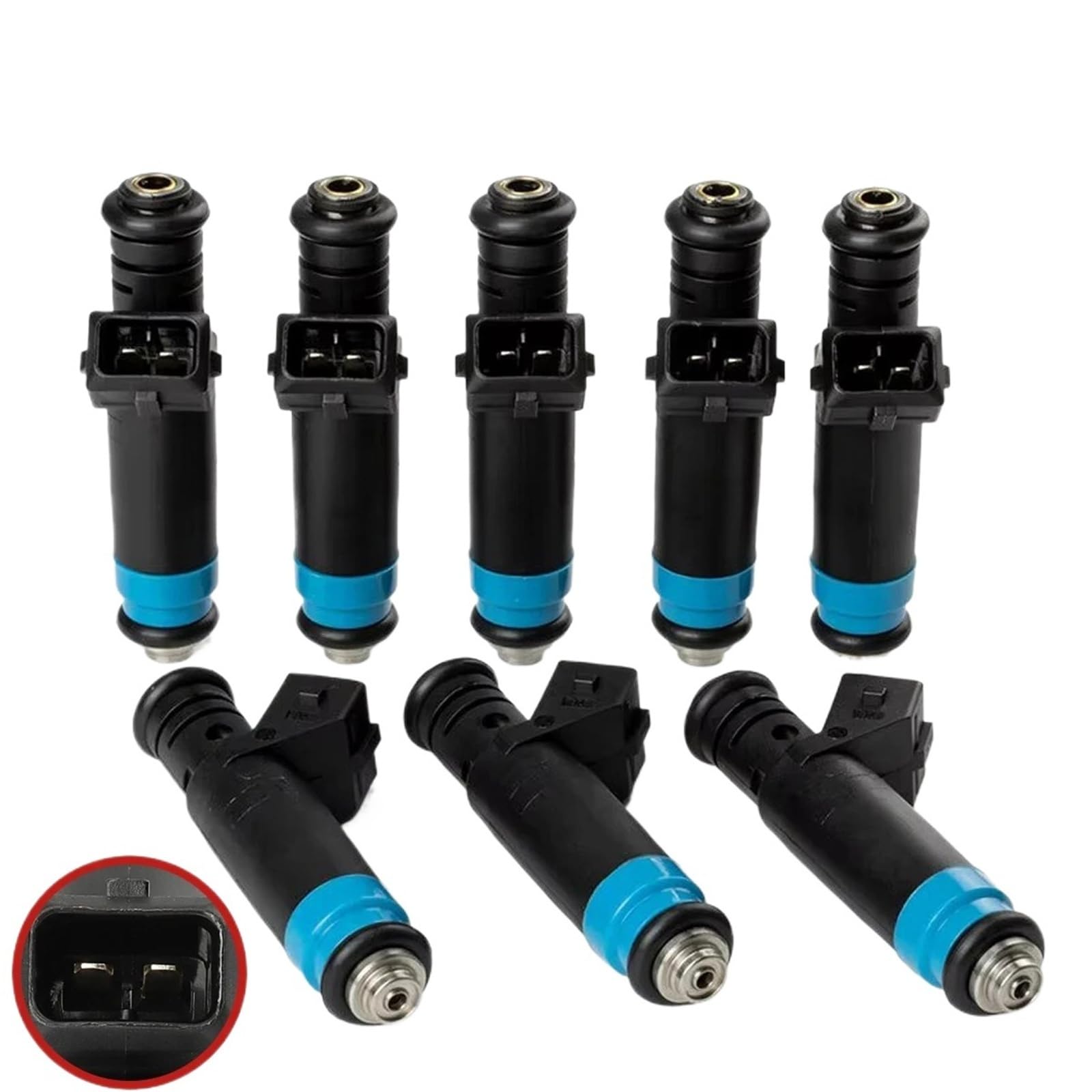 Yunxnxep 8Pcs 850Cc Injector Fit For Bmw 530I V8 Lt1 Ls1 Ls6 850Cc 1000Cc Fi114992 Fi114991 High Impedance Fuel Injectors Engine Fuel Injectors Replacement