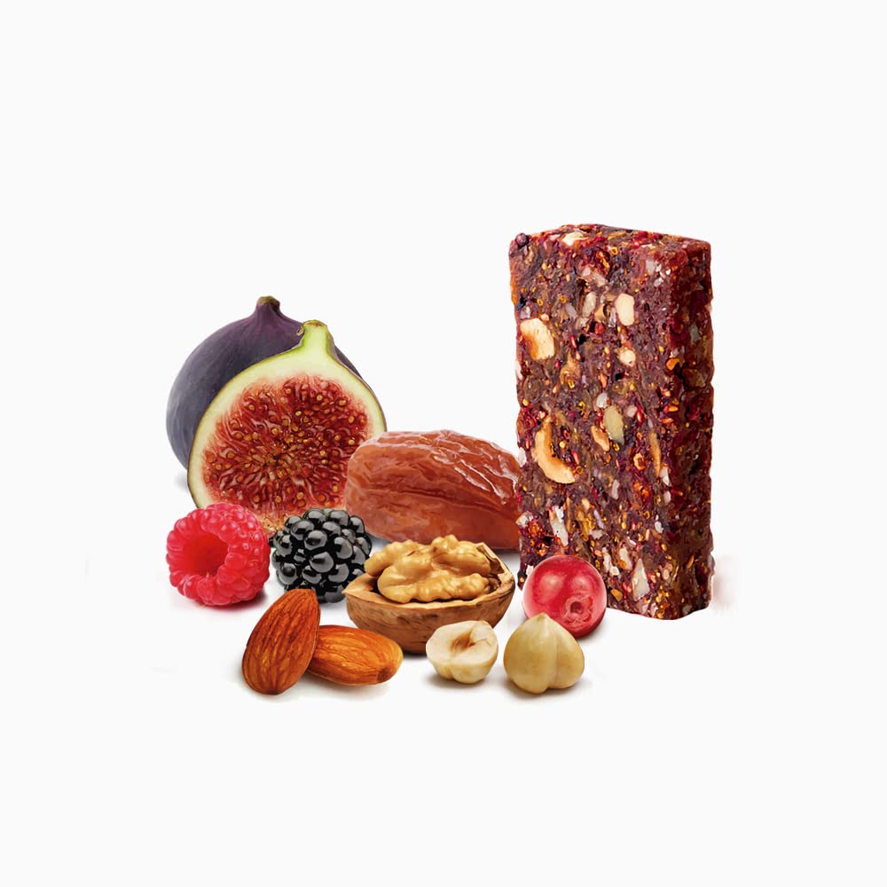 CRO® PALEO BAR * Cardiovascolare, Energia (fatica), Peso (dimagrimento, fame) * 100% soddisfatti o rimborsati (12 barrette)