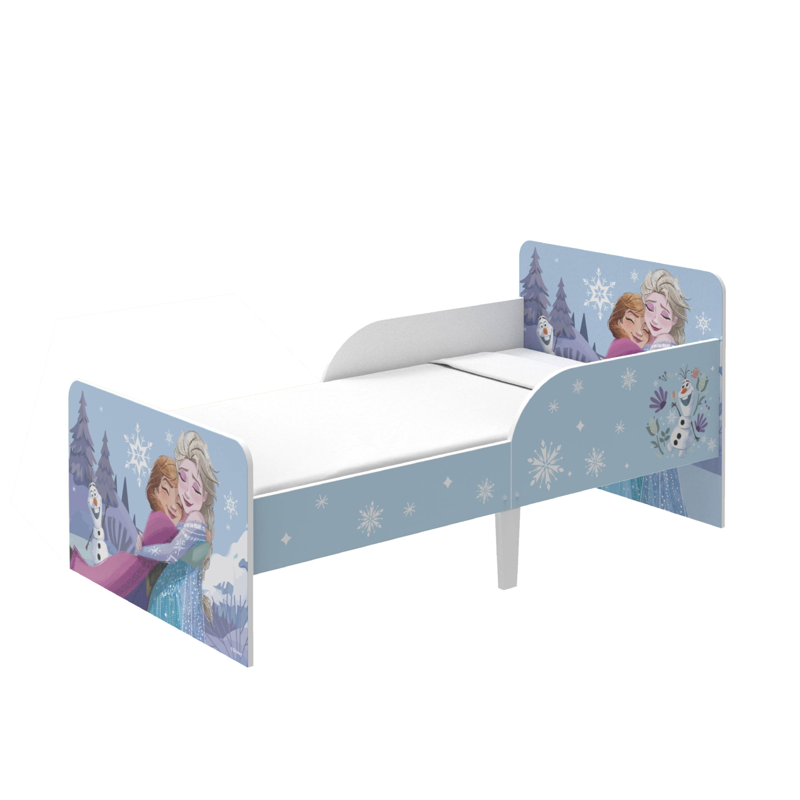 Disney Letto in Legno Elsa ed Anna Frozen