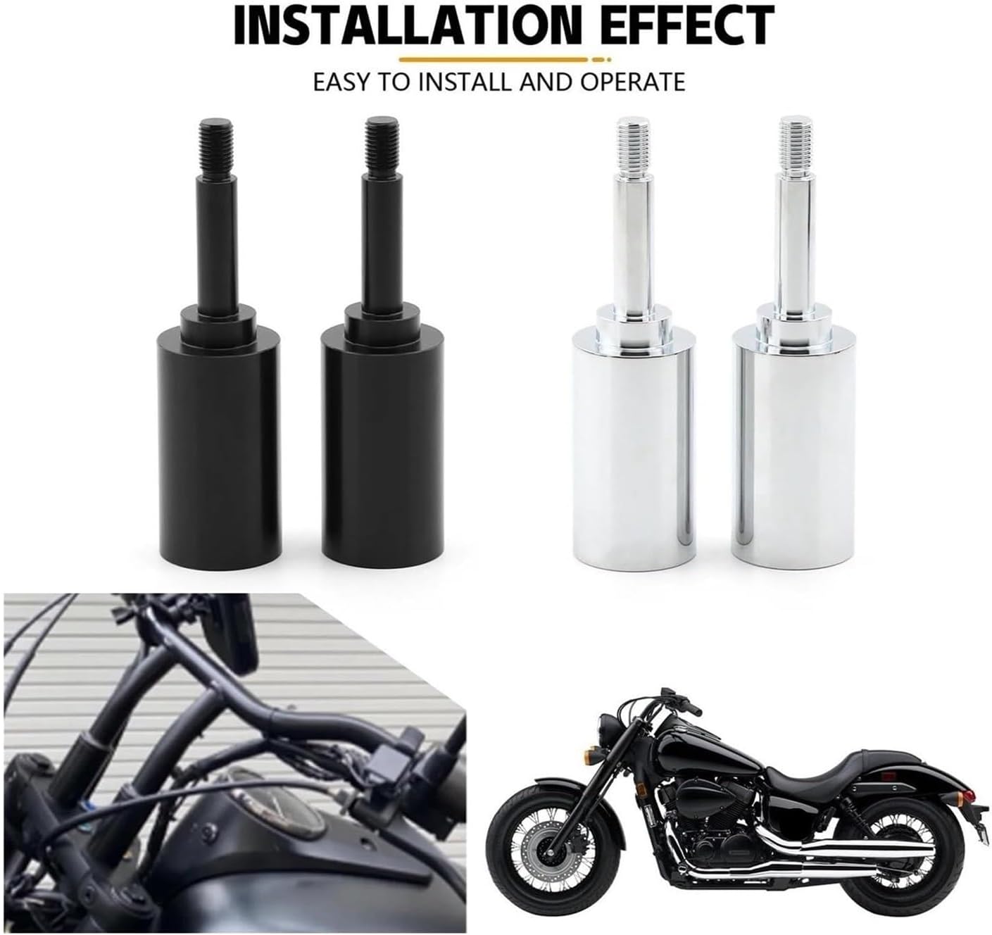 用 シャドウ 用 ファントム 用 750 用 VT750C2B 2010-2023 オートバイハンドルバーライザーハンドルバーバーラ