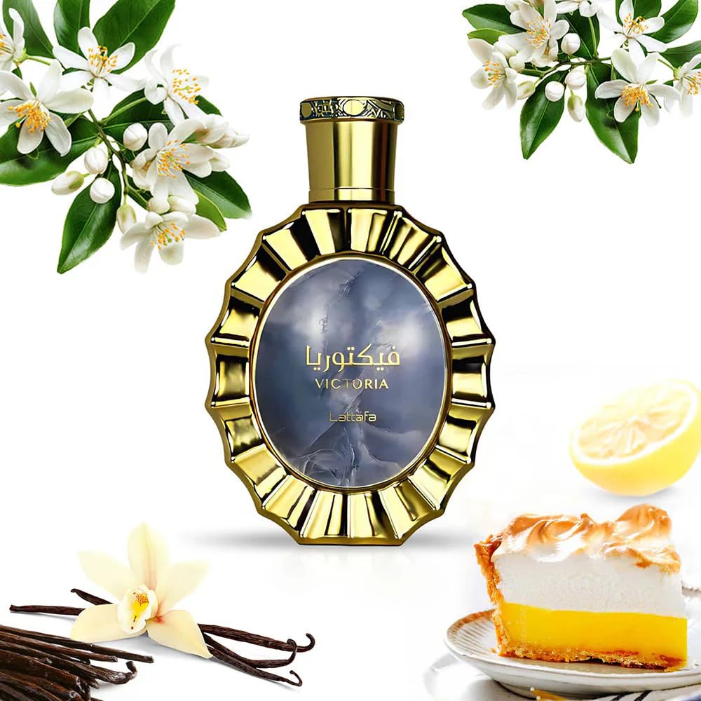 Perfume Victoria Eau de Parfum 100ml Mujer - Fragancia Floral y Elegante con Notas de Jazmín, Melocotón y Vainilla (Victoria)