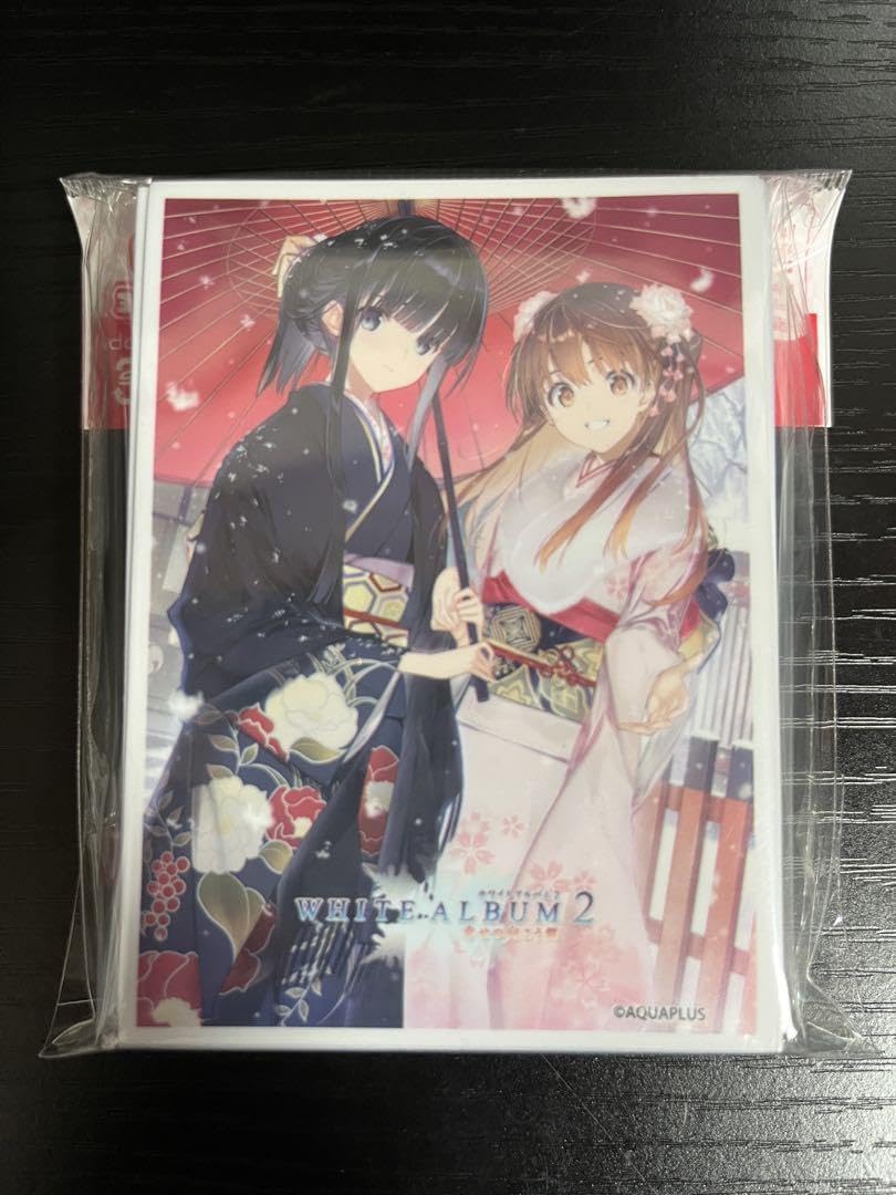 WHITE ALBUM2 小木曽雪菜&冬馬かずさ　スリーブ きゃらスリーブコレクション マットシリーズ WHITE ALBUM2 幸せ
