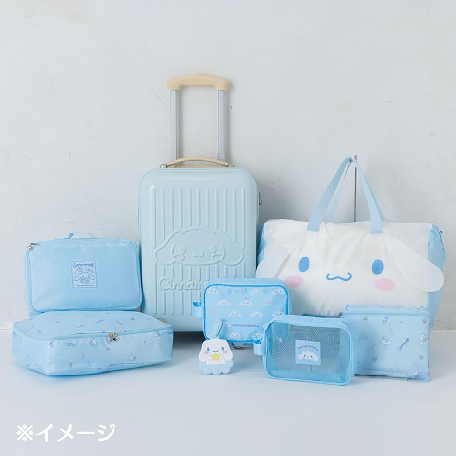 Sanrio 679488 My Melody Polyester Travel Pouch, Set of 2, Organizing Small Items, Recommended for Ages 3 and Up