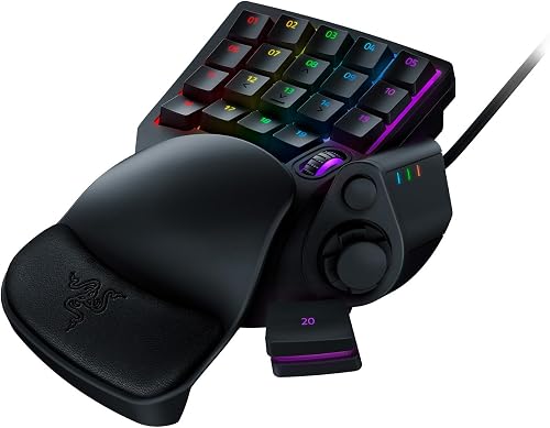 Razer Tartarus V2 - Gaming Keypad - Gamepad with mecha-membrane buttons numpad size (32 programmable buttons, 8-way thumbpad, palm rest, hypershift, RGB lighting) Black - 11