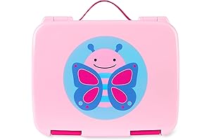Kids Bento Lunch Box, Ages 3+, Zoo Butterfly