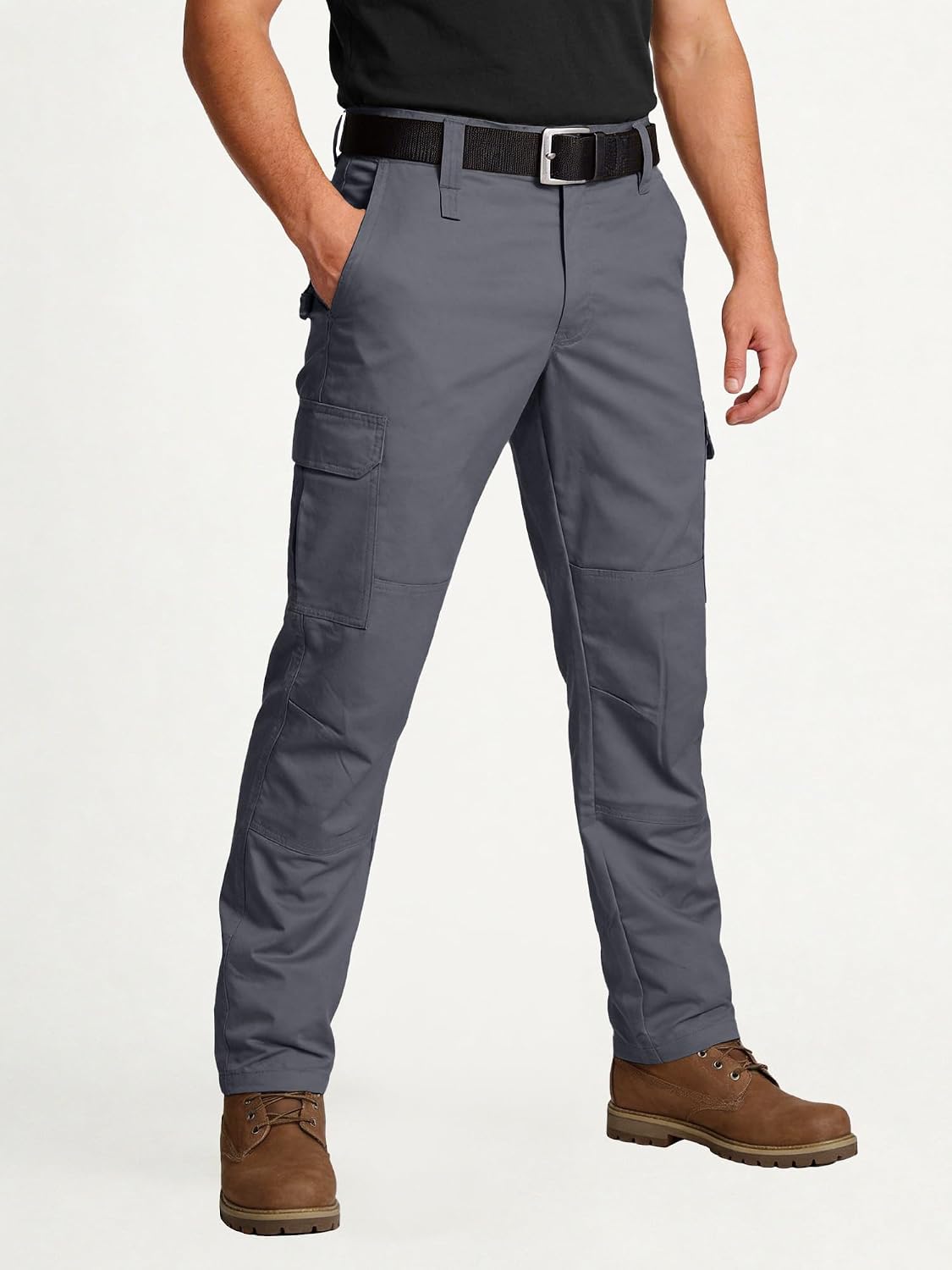 FR Pants for Men 7.5oz Multi-Pocket FR Cargo Pant for Welding NFPA2112/CAT2