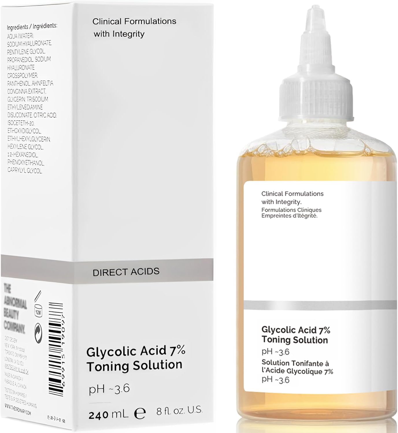 Ordinary Glycolic Acid Toning Solution, 8 Fl Oz Glycolic Acid 7% Exfoliating Toner, Smooths Skin Texture, Improvement Visible Clarity & Also Addressing Uneven Tone, Reveal Radiant Skin Ordinary Glycolic Acid Toning Solution, 8 Fl Oz Glycolic Acid 7% Exfoliating Toner, Smooths Skin Texture, Improvement Visible Clarity & Also Addressing Uneven Tone, Reveal Radiant Skin