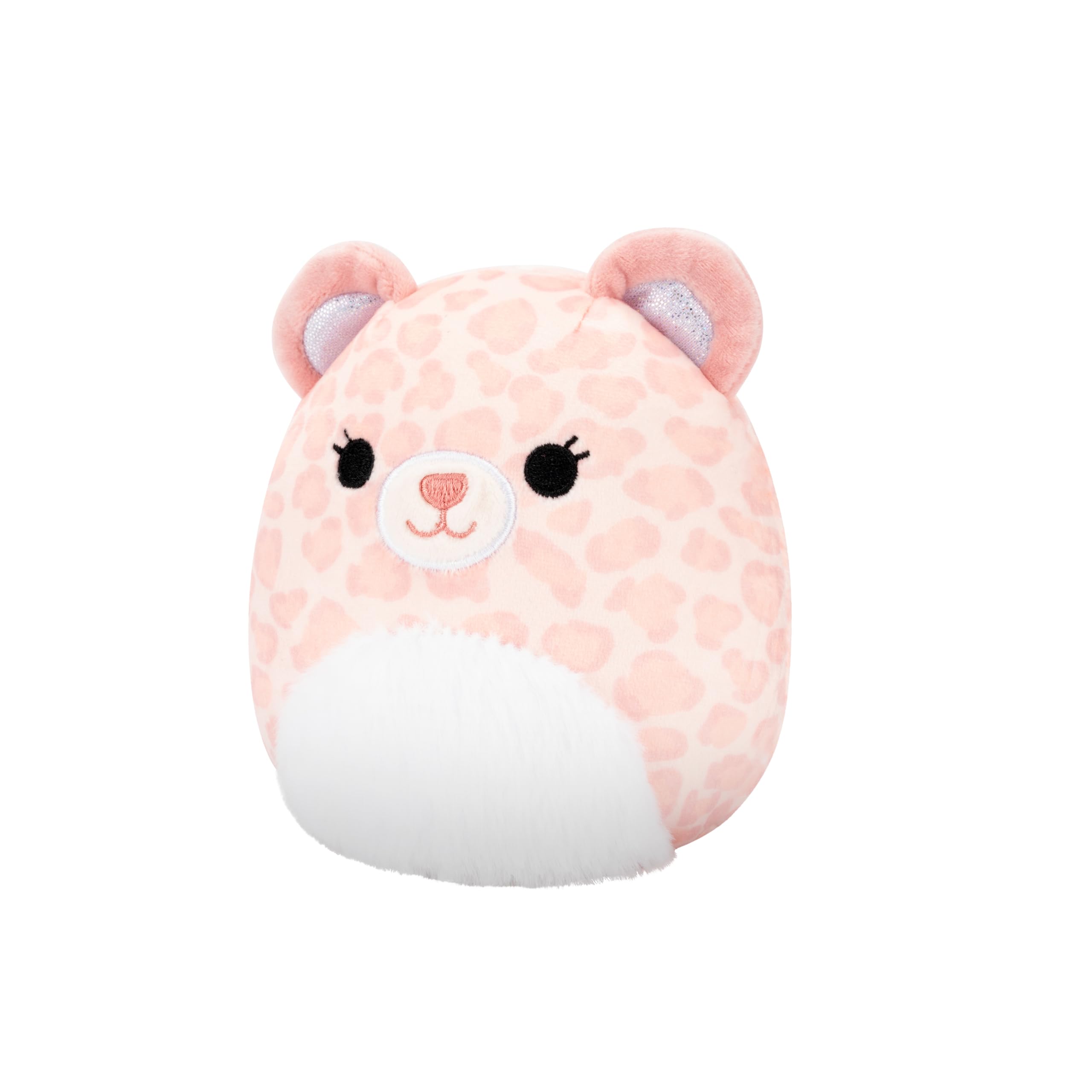 Squishmallows Original 5-Inch Fatima  with Fuzzy Belly - Official Jazwares Plush: Squishmallows Original 5in Phaedra The Pink Leopard – Official Jazwares Plush (Little)
