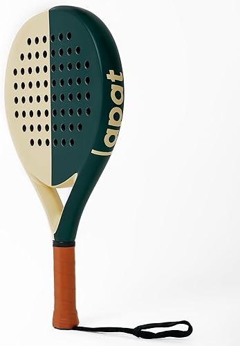 Miniatura 4 de LAPAT Raqueta de pádel con bolsa de cubierta, superficie de carbono con espuma viscoelástica EVA, raquetas de pádel ligeras, tenis POP