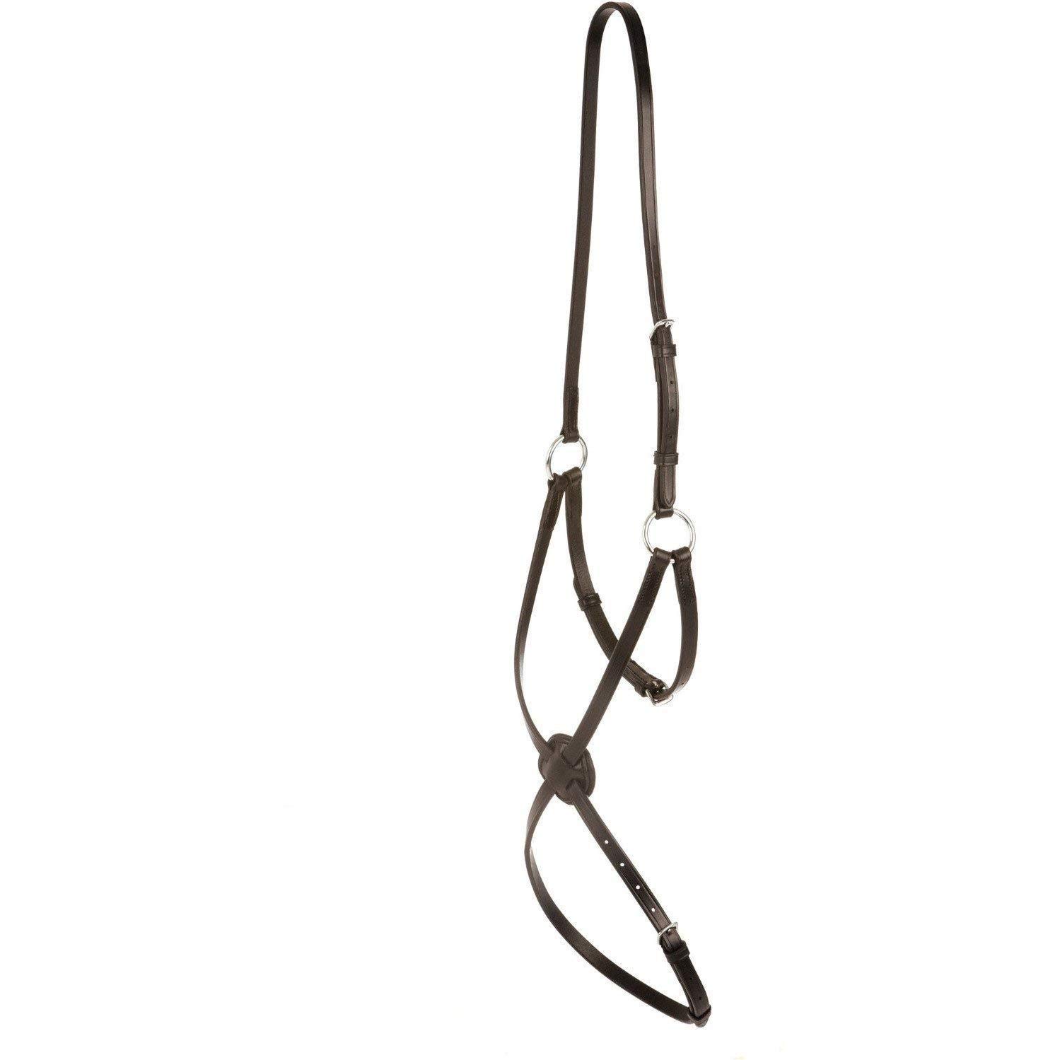 Collegiate Grackle Noseband IV, Brown, Warmblood — image 1