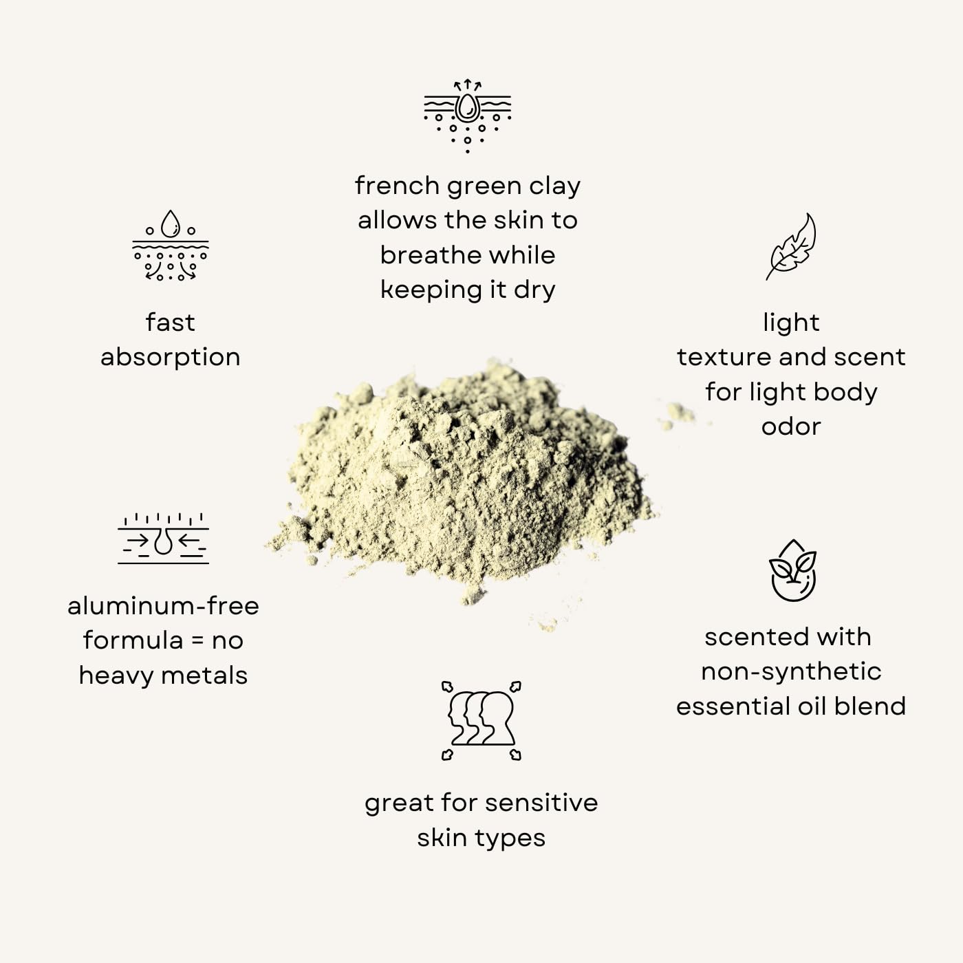 Cape Saltie · Massage Beauty Aluminum-Free, Vegan Deodorant Nirvana in "Willow" — Lemongrass, Lavender, Tangerine, Ylang Ylang (2.54 oz) | Baking Soda Free for Sensitive Skin - Image 4