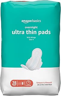 Amazon Overnight Pads for Women: Ultra Thin