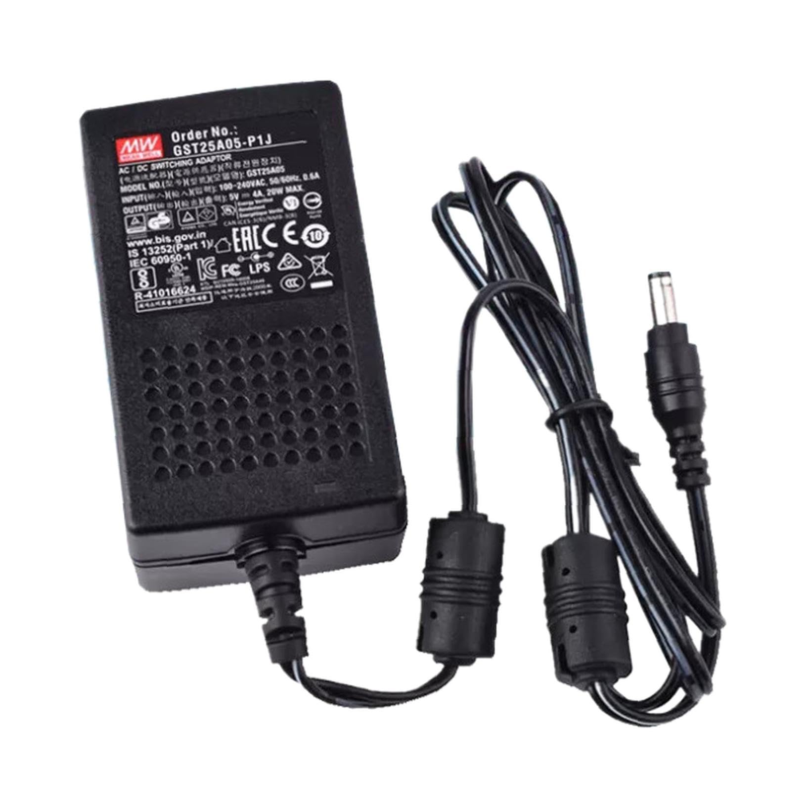 Desktop Industrial Adapter 20W 5V 4A GST25A05-P1J AC-DC SMPS GST25A Series Switching Power Supply