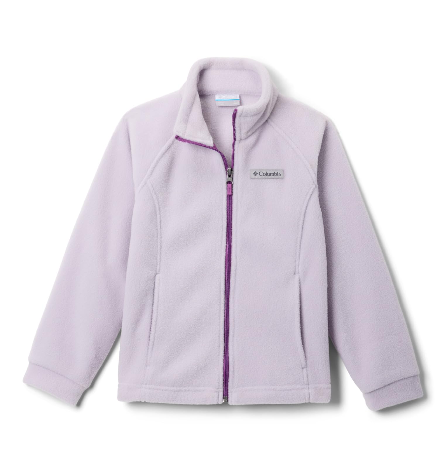 Columbia Youth Girls Benton Springs Fleece, Lavender Pearl, X-Small