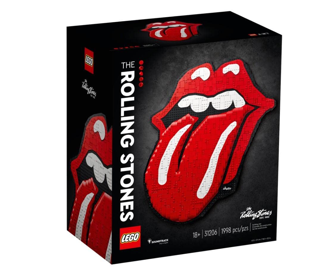 LEGO® Art The Rolling Stones 31206 - Rock Müzik Hayranları ve