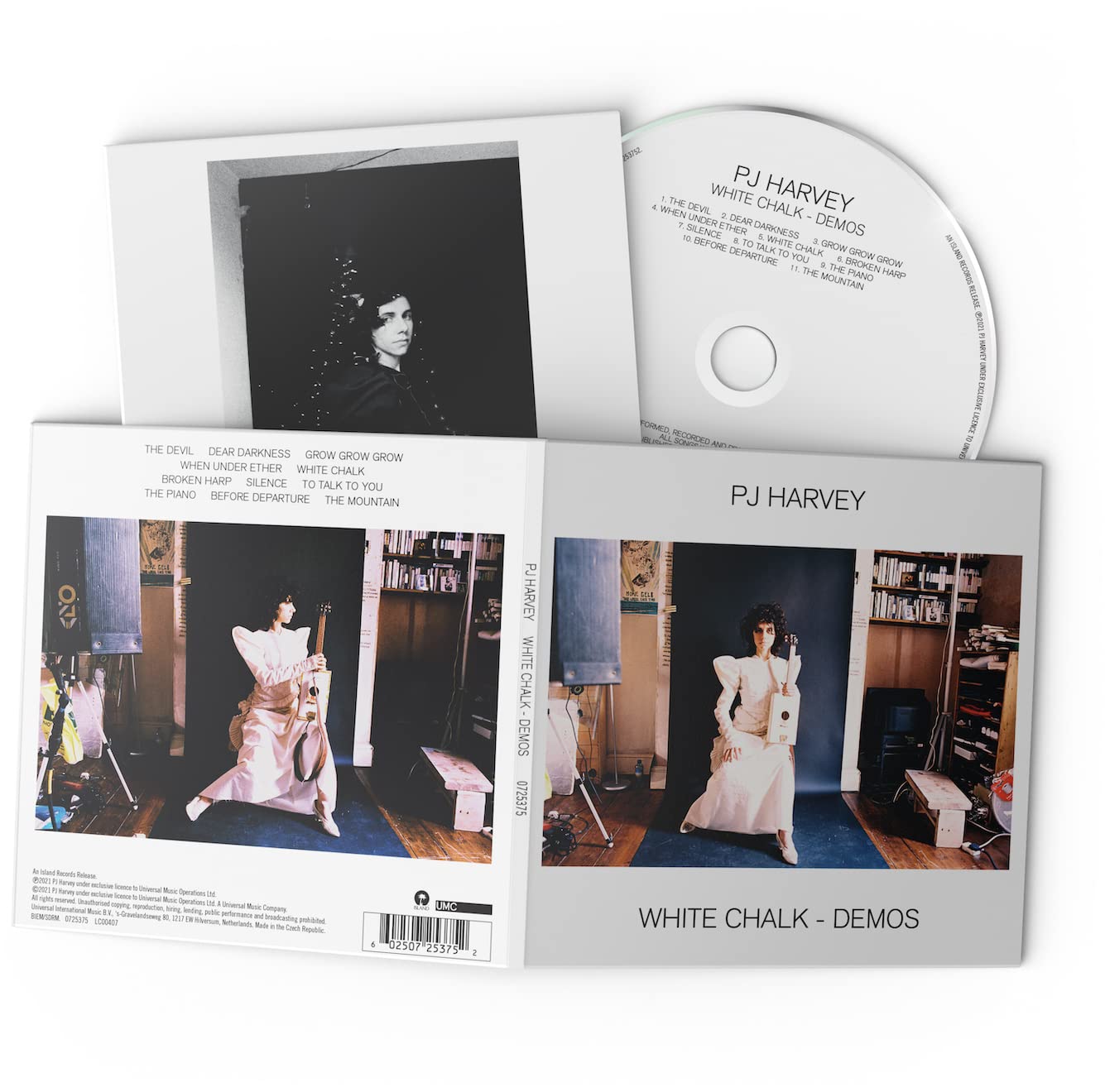 Harvey Pj White Chalk Demos CD