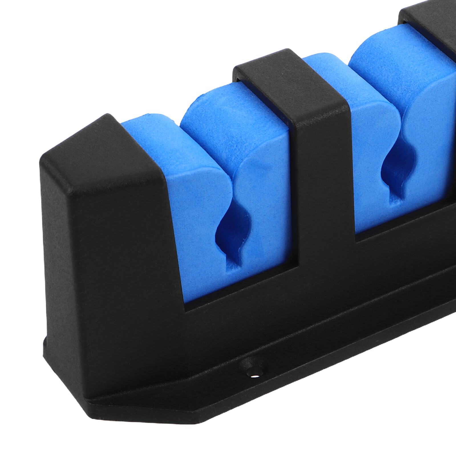 Abaodam 2pezzi Portacanne Da Pesca Da Parete Supporto Per Espositore Per Canne Da Pesca Slot Per Garage Capannoni e Cabine Design Leggero e Robusto