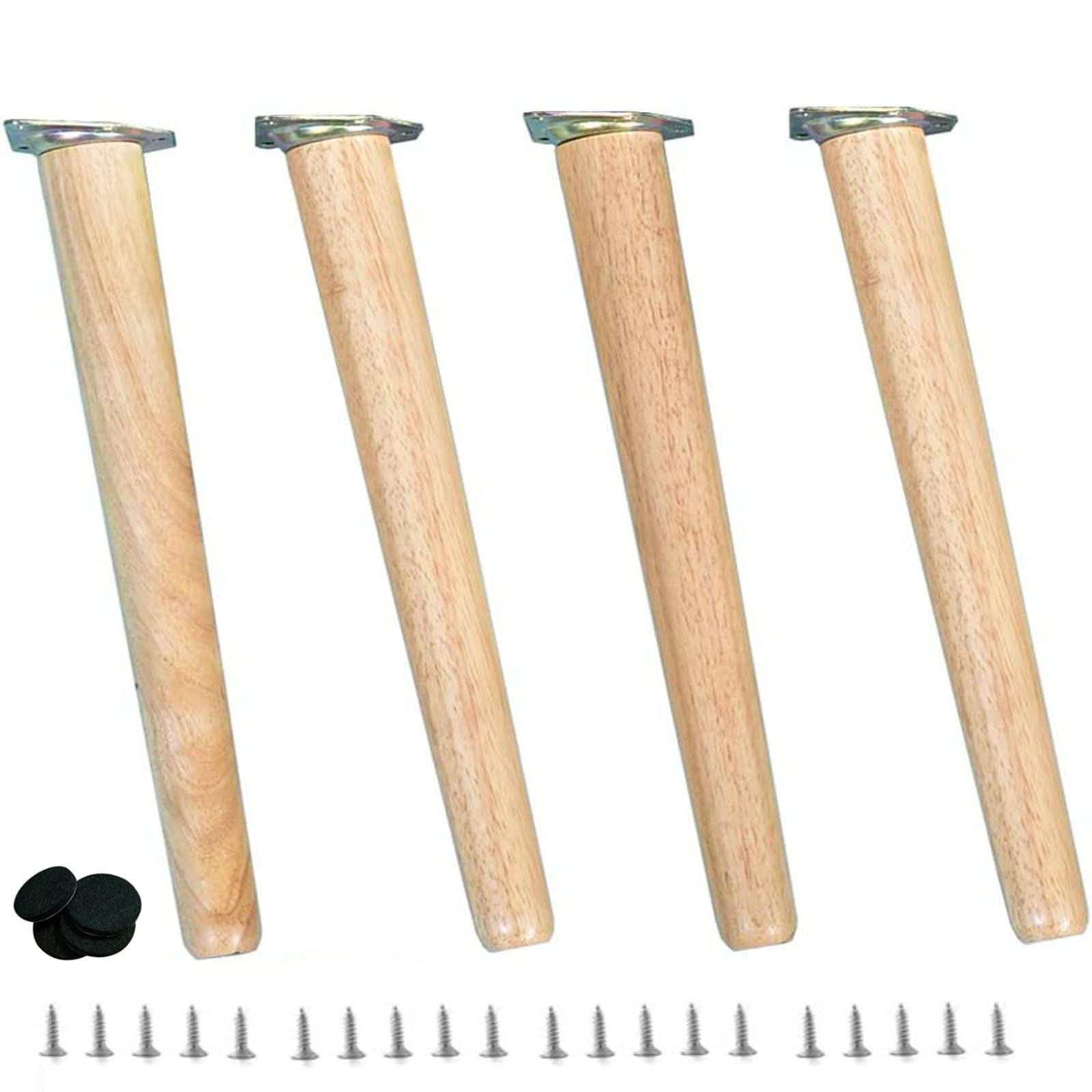 Patas para mesas de madera maciza y repuestos universales para sillón y cama