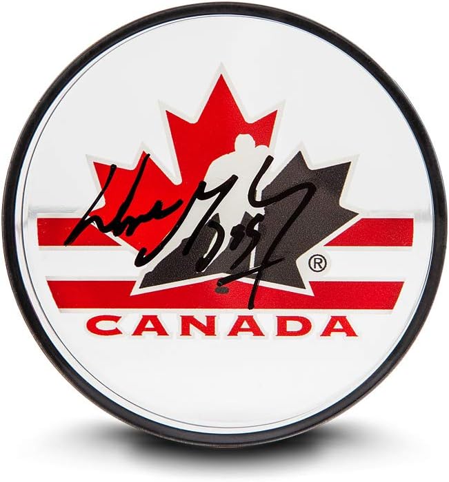 Upper Deck Wayne Gretzky Team Canada Acrylic Puck