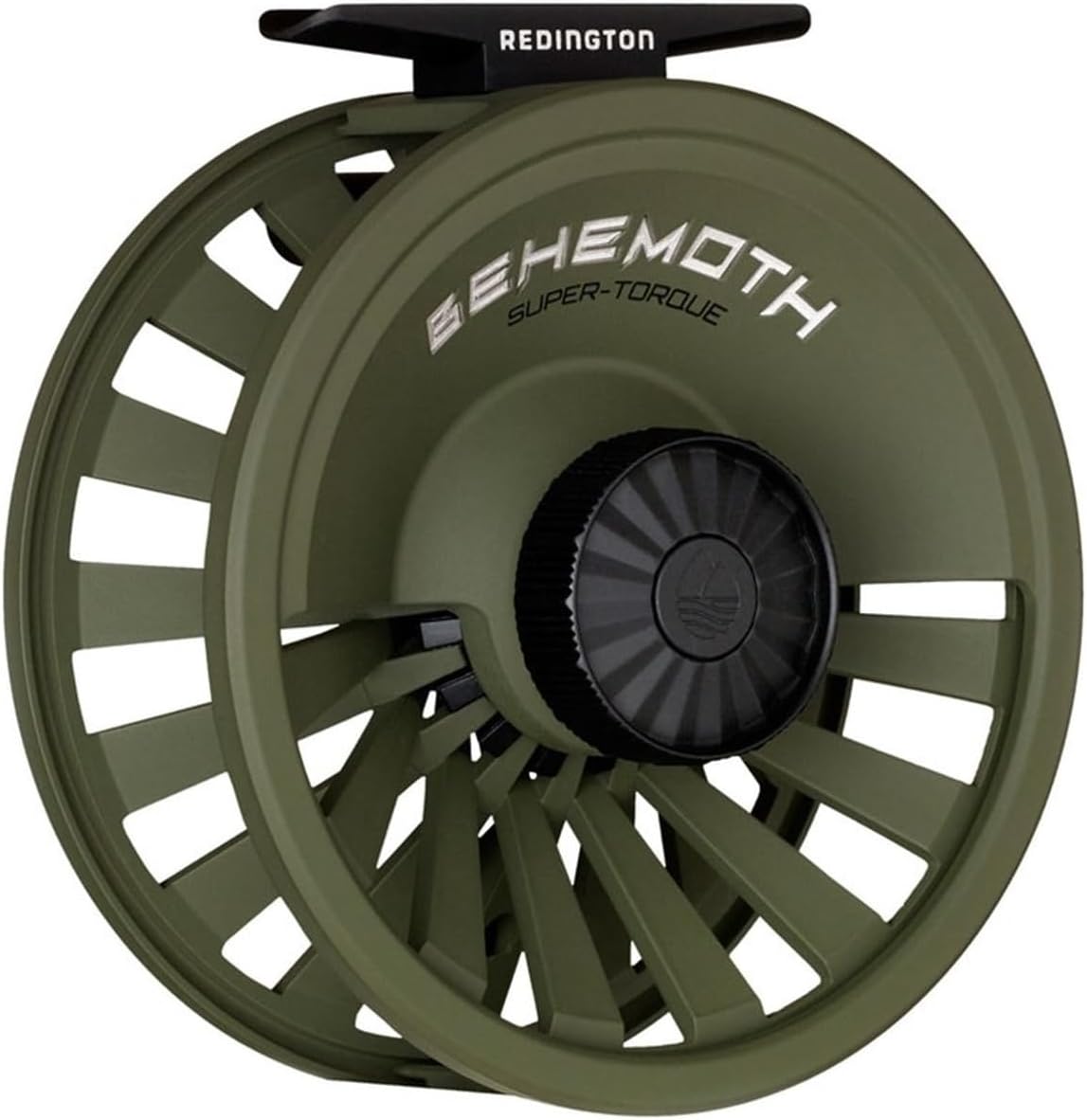 Behemoth Fly Reel – Heavy-Duty Carbon Drag, Large Arbor, Die-Cast Frame & Deep V-Spool – Freshwater & Saltwater Fly Fishing Reel for Trout, Bass, Salmon & Big Game – 5/6 to 11/12 Weights