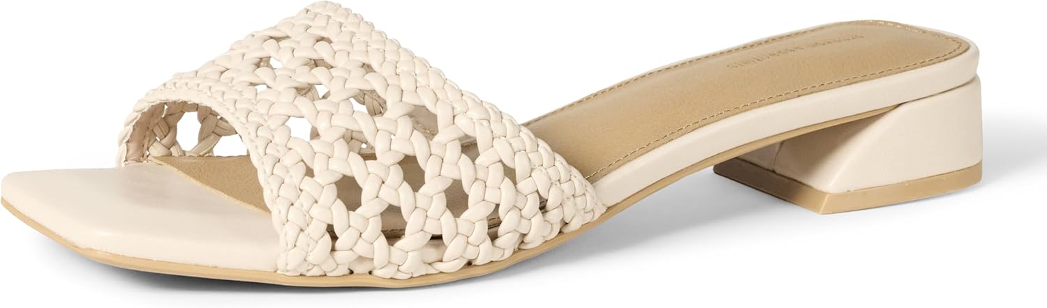 Amazon Essentials Women's Mini Heel - Comfortable Sandals