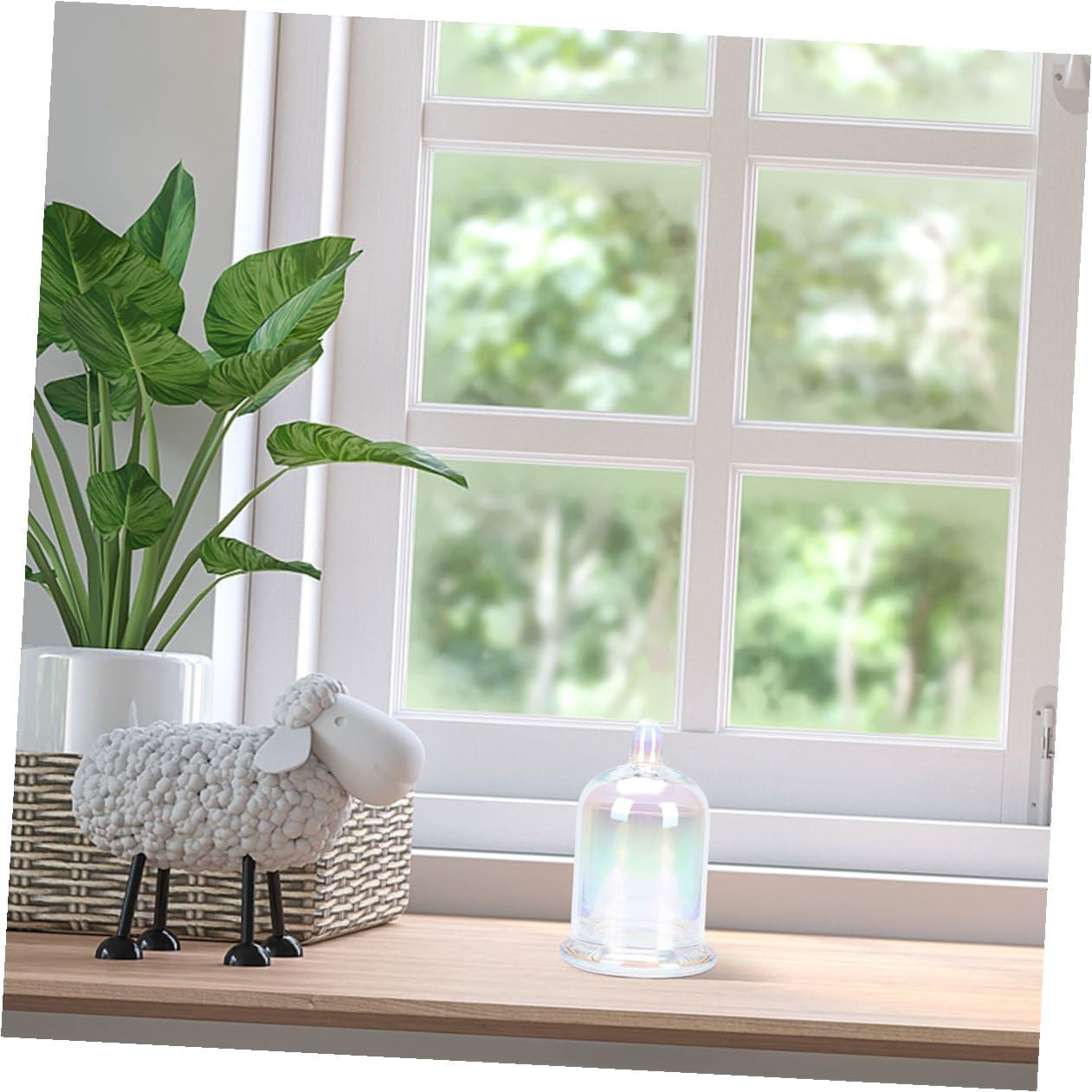 Decorative Glass Candle Holder Cloche Dome Large Wedding Wax Cup Romantic Candle Cups Home Décor Set