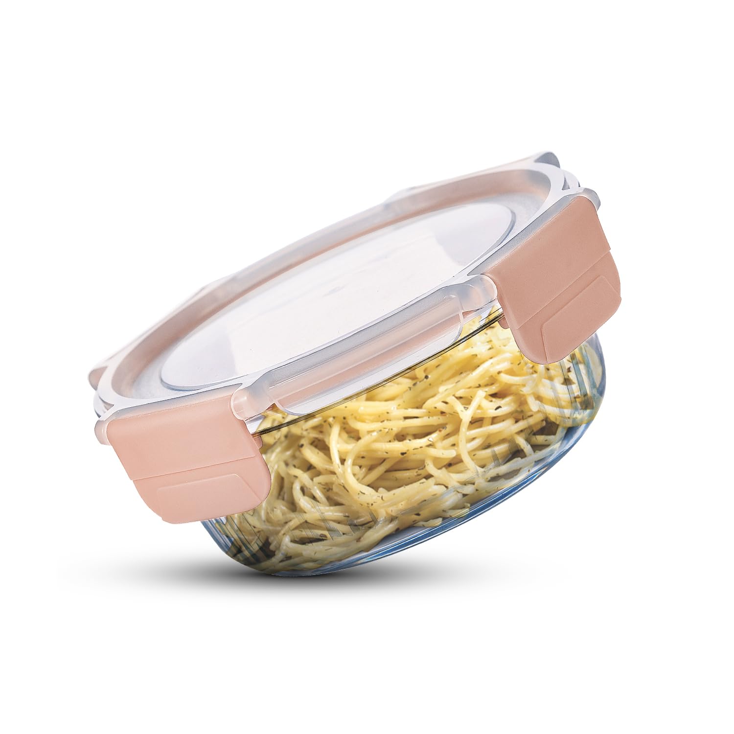 See full amazon price history chart for BERGNER Smart Lock Borosilicate Round 620ml Food Container for Kitchen/Tiffin, Air-Tight Lid with Locking Tabs, Space Saving, Stackable, Microwave and Oven Safe, Food Safe, Dishwasher Safe - Pink BERGNER Smart Lock Borosilicate Round 620ml Food Container for Kitchen/Tiffin, Air-Tight Lid with Locking Tabs, Space Saving, Stackable, Microwave and Oven Safe, Food Safe, Dishwasher Safe - Pink (B0D8KS33X9) Amazon Price History, Amazon Price Tracker