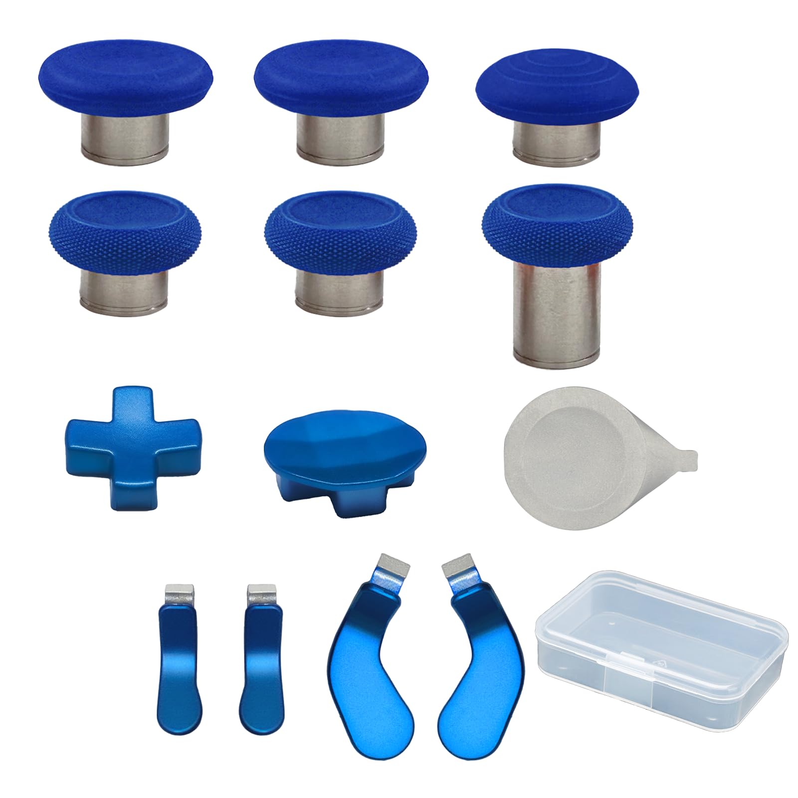 13 in 1 Accessories for Xbox One Elite Series 2 Controller Metal Thumbsticks for Xbox Elite Controller Series