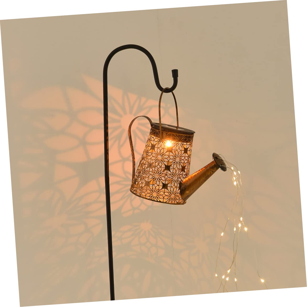 Gatuida Lampe Solaire Arrosoir Lumineux Éclairage Extérieur Décoratif Pour Jardin