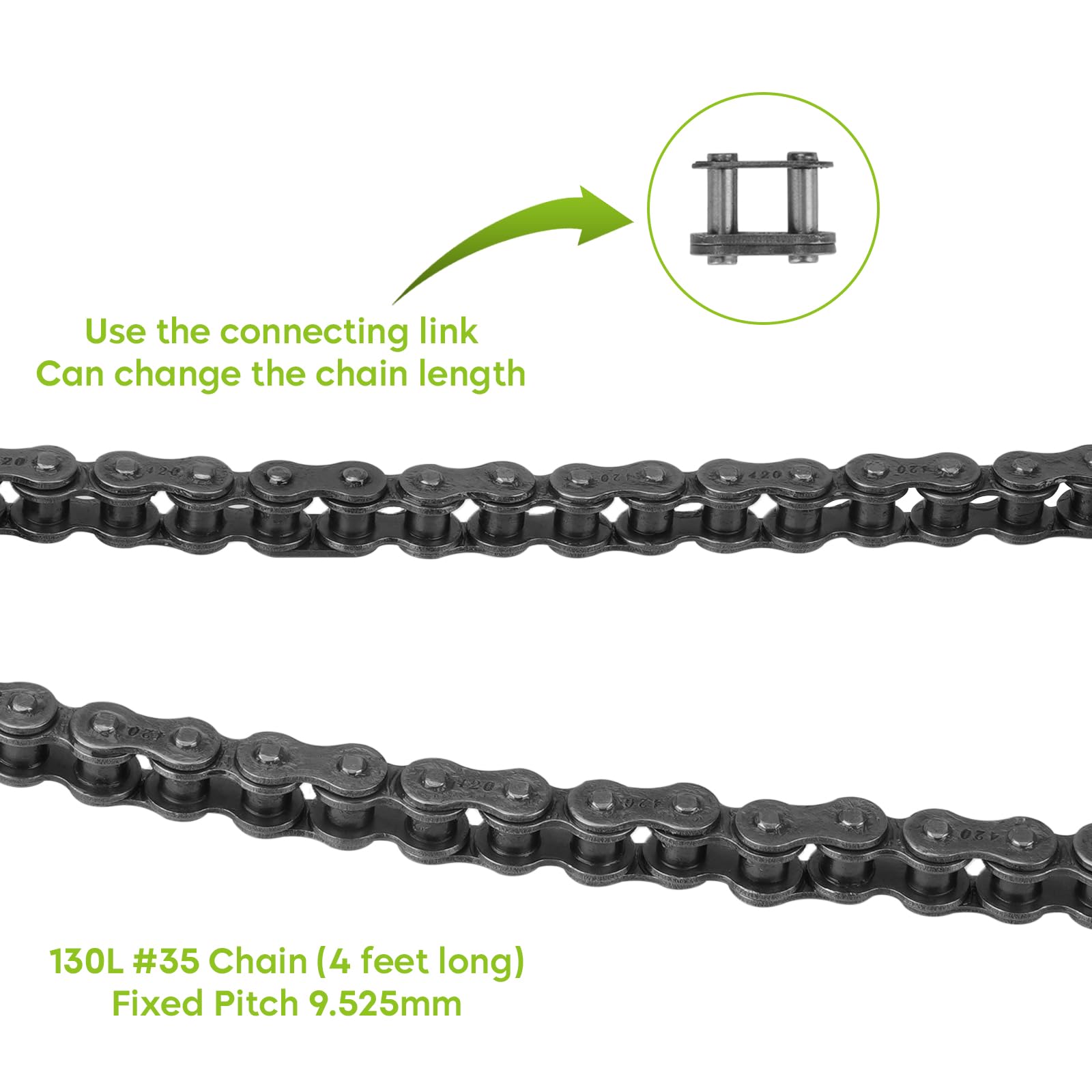 Go Kart Clutch for 2-6.5HP Engine 3/4" Bore 12T with #35 Chain Centrifugal Clutch Fit For Predator 212cc,Honda GC160 GC190 GX120,Go Kart, Minibike, Fun Kart 19.05mm