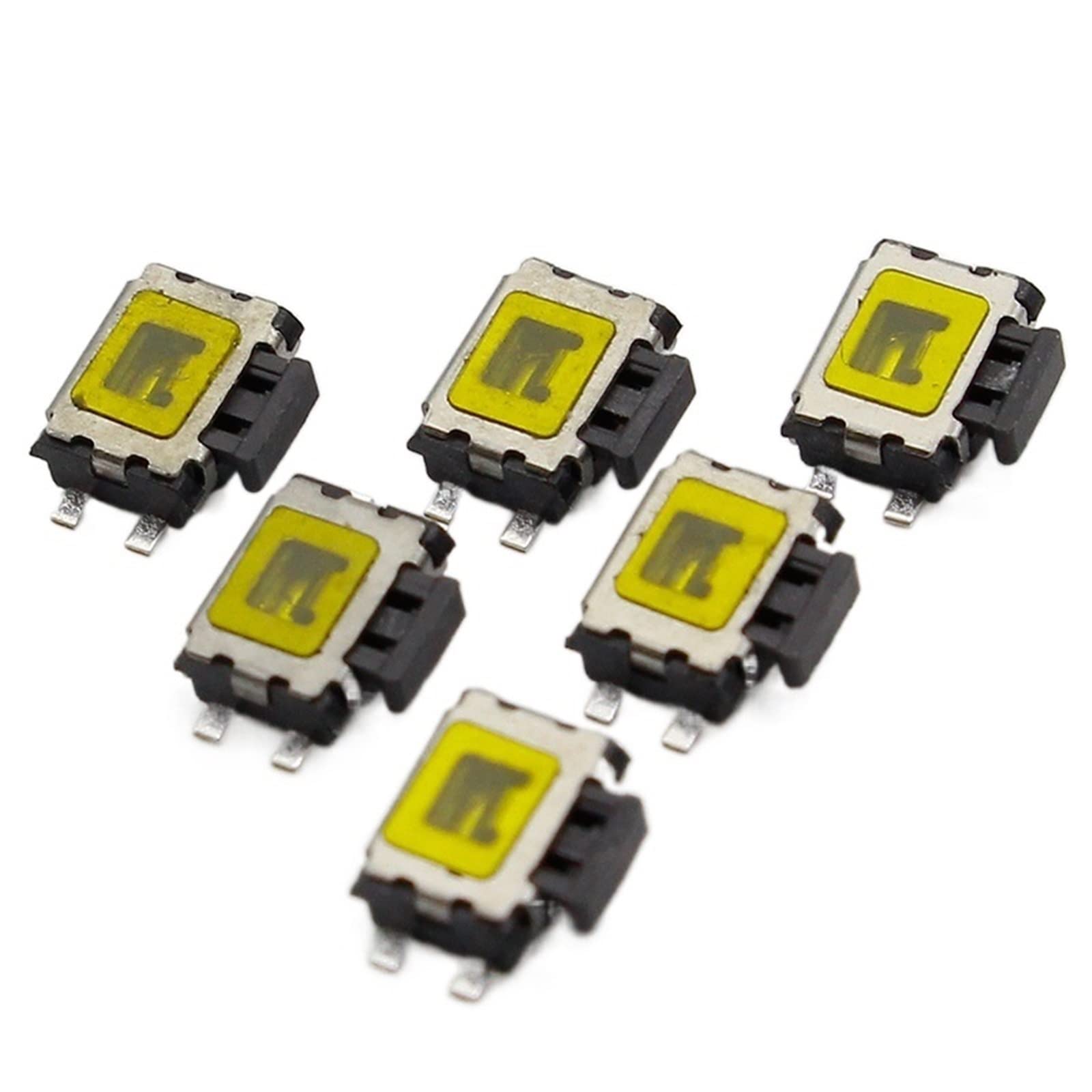 PAKMEZ 10pcs Micro Switch SMD 4pin Nuova Chiave del Pulsante dell'interruttore for Il Telefono Cellulare