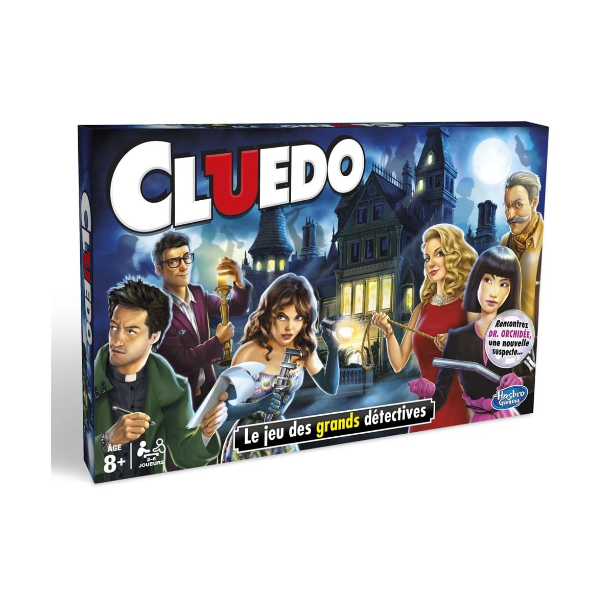 Hasbro – 38712 – Cluedo – Gioco da tavolo [Versione Francese]