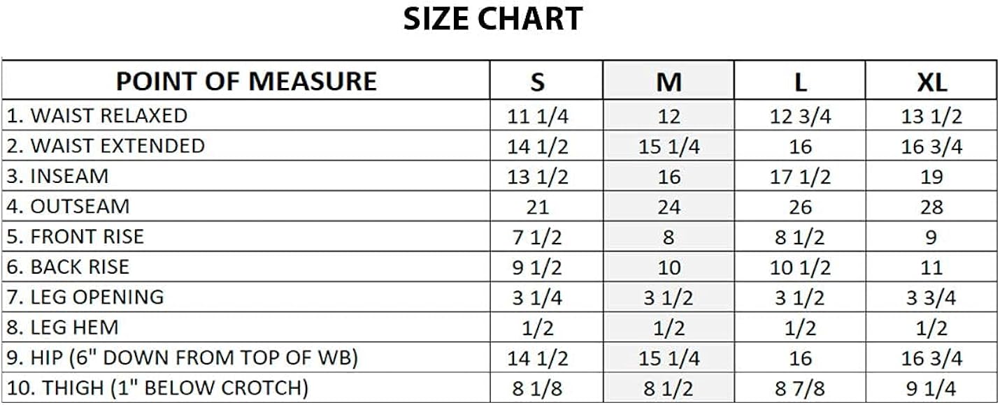 Uniform Size Charts Alleson Jersey And Intensity Pants