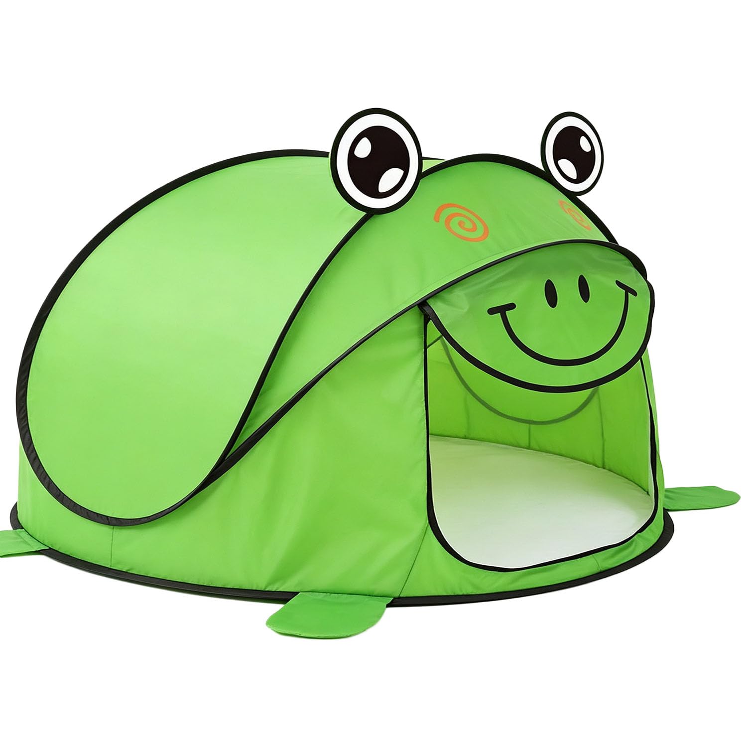 Frog Tent, Sensory Tent, Kids Pop Up Tent for Indoor Outdoor, Toddler Tent Pop Up Play Tent for Kids 3-8 Years Old, Foldable Portable Playhouse (Green,180 * 100 * 90cm)